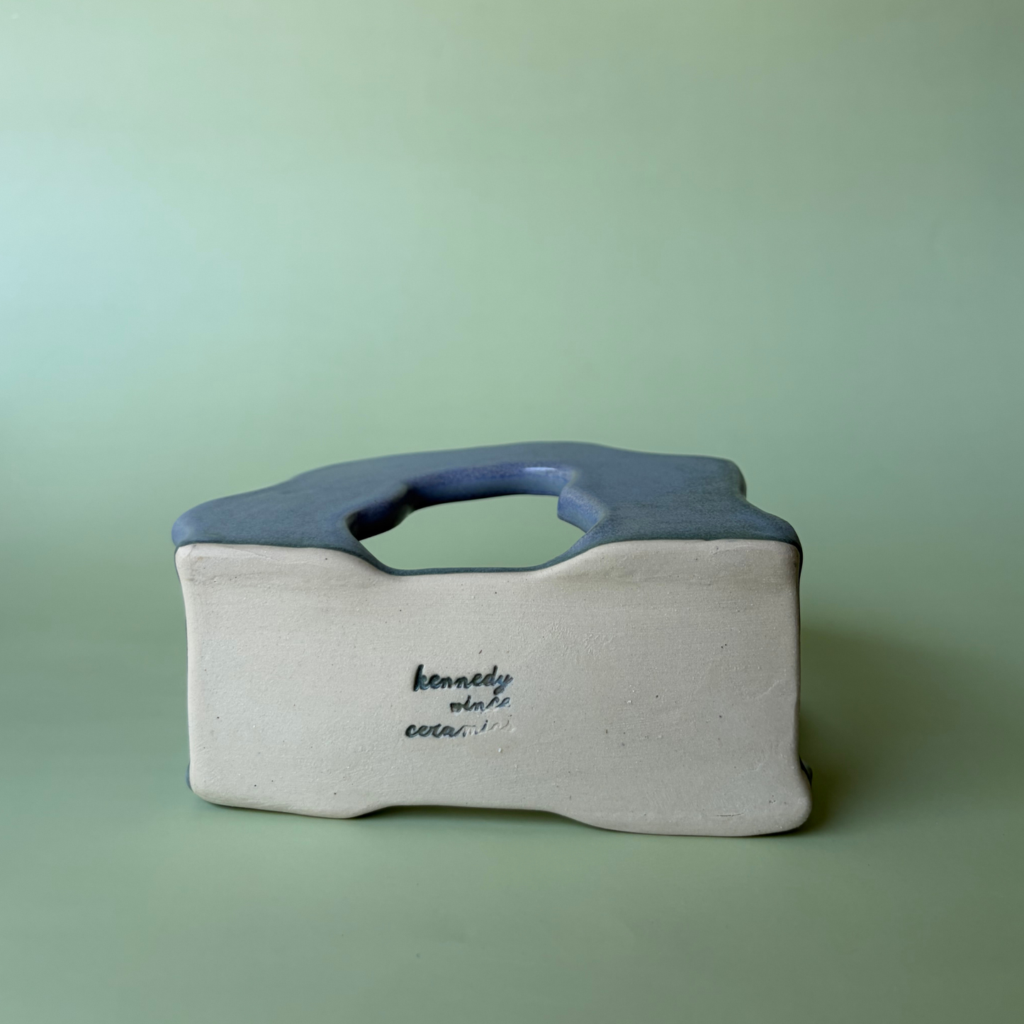 Wavy Napkin Holder in Storm (2)