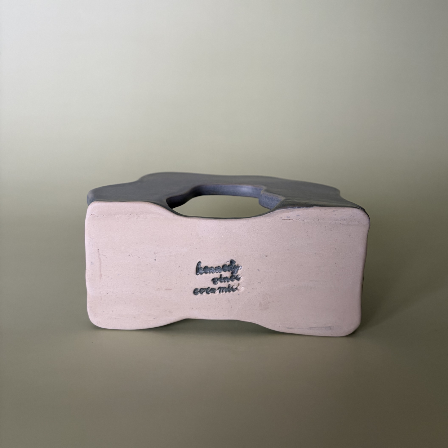 Wavy Napkin Holder in Storm