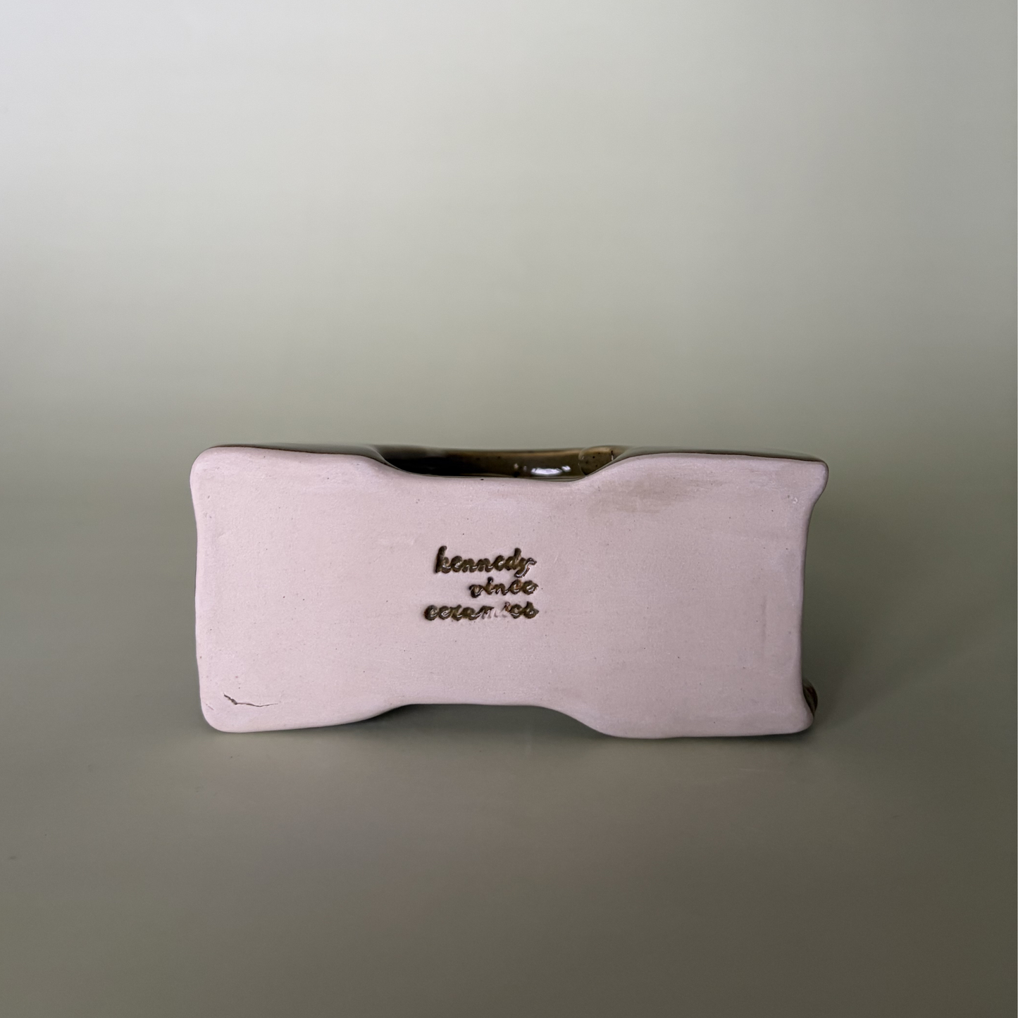 Wavy Napkin Holder in Capers