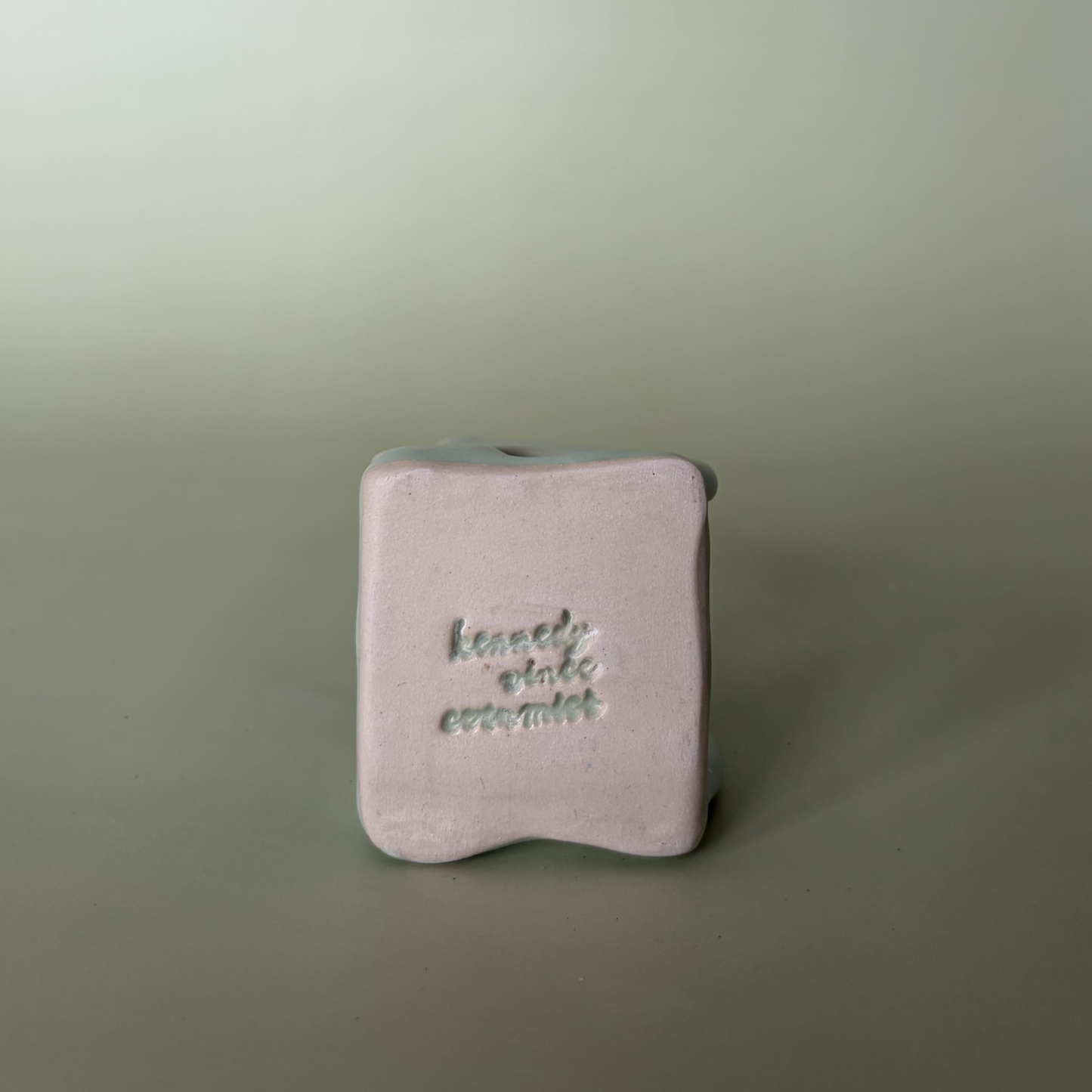 Wavy Sponge Holder in Lichen