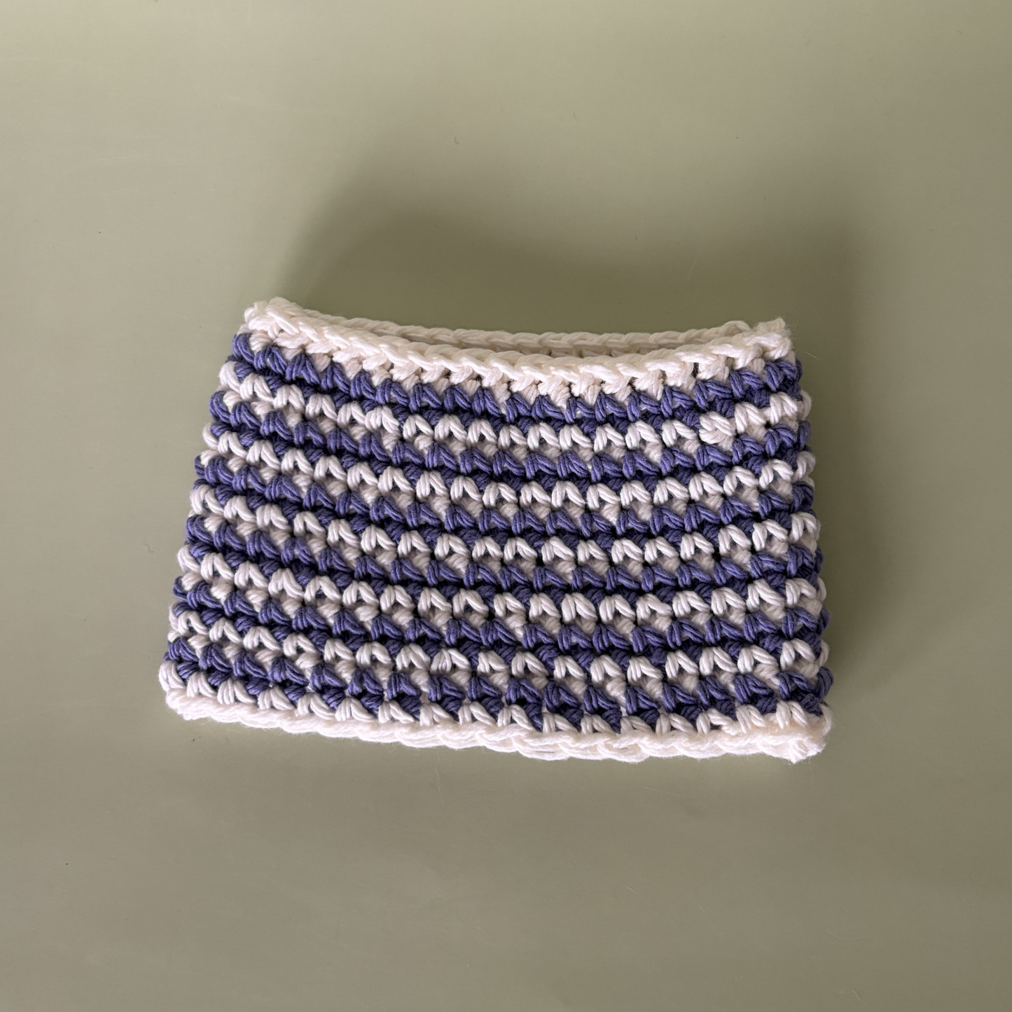 Cup Sleeve in Ube Stripe