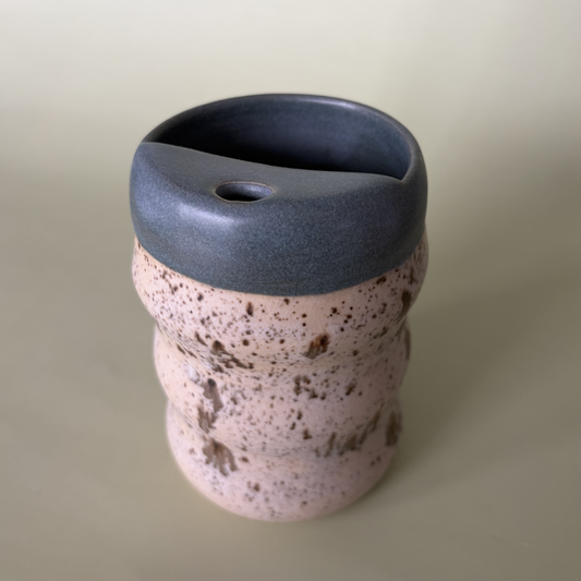 Wavy To-Go Cup in Storm + Appaloosa