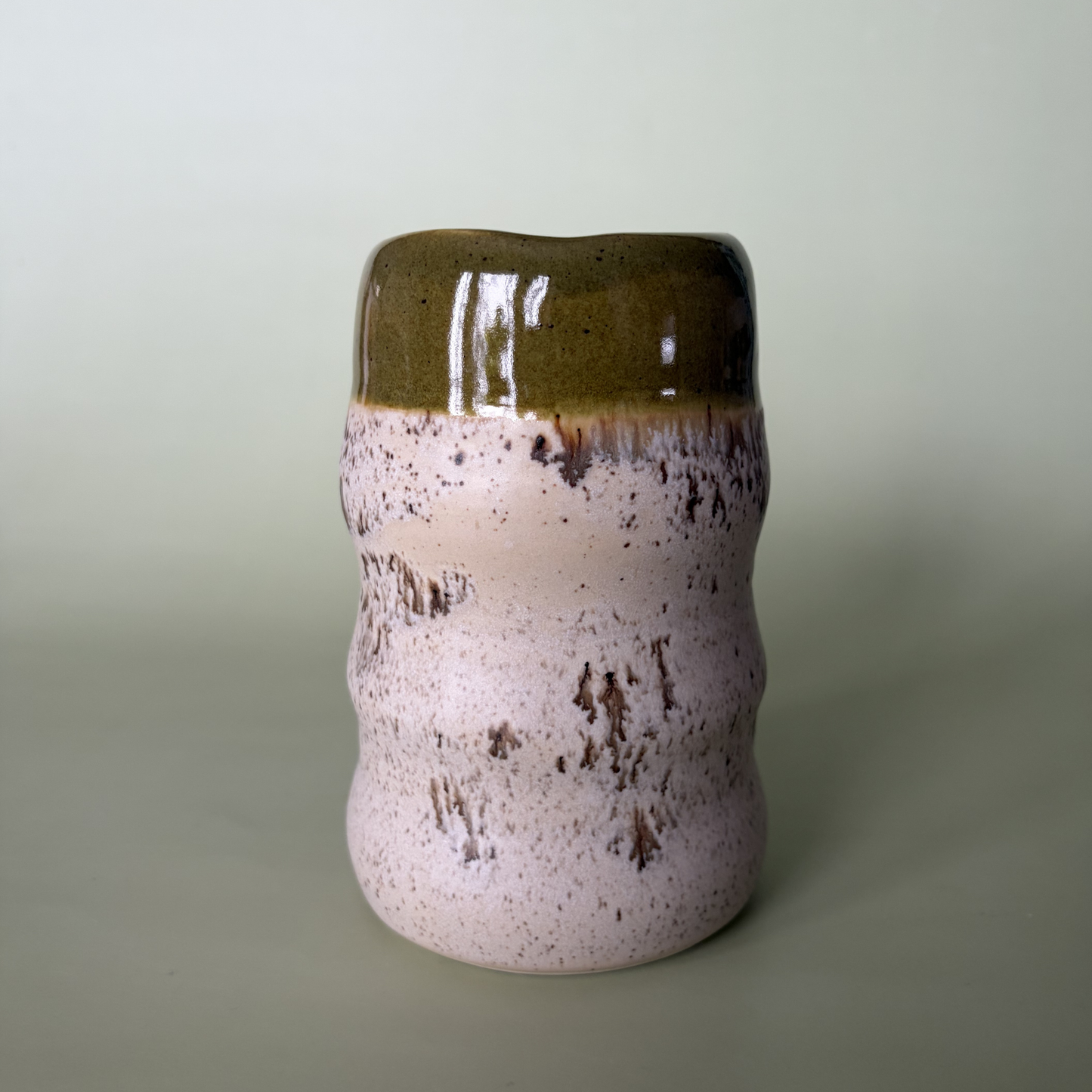 Wavy To-Go Cup in Capers + Appaloosa