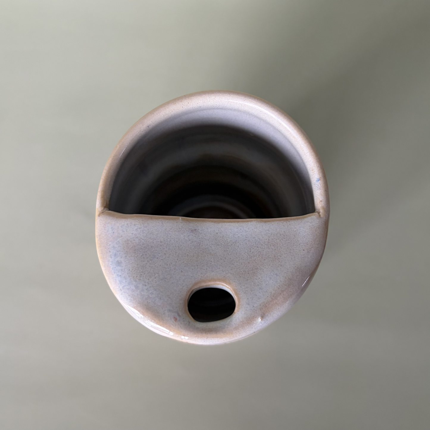 Wavy To-Go Cup in Custard + Appaloosa