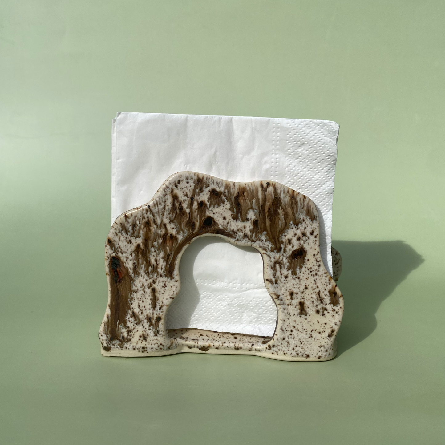 Wavy Napkin Holder in Appaloosa (4)