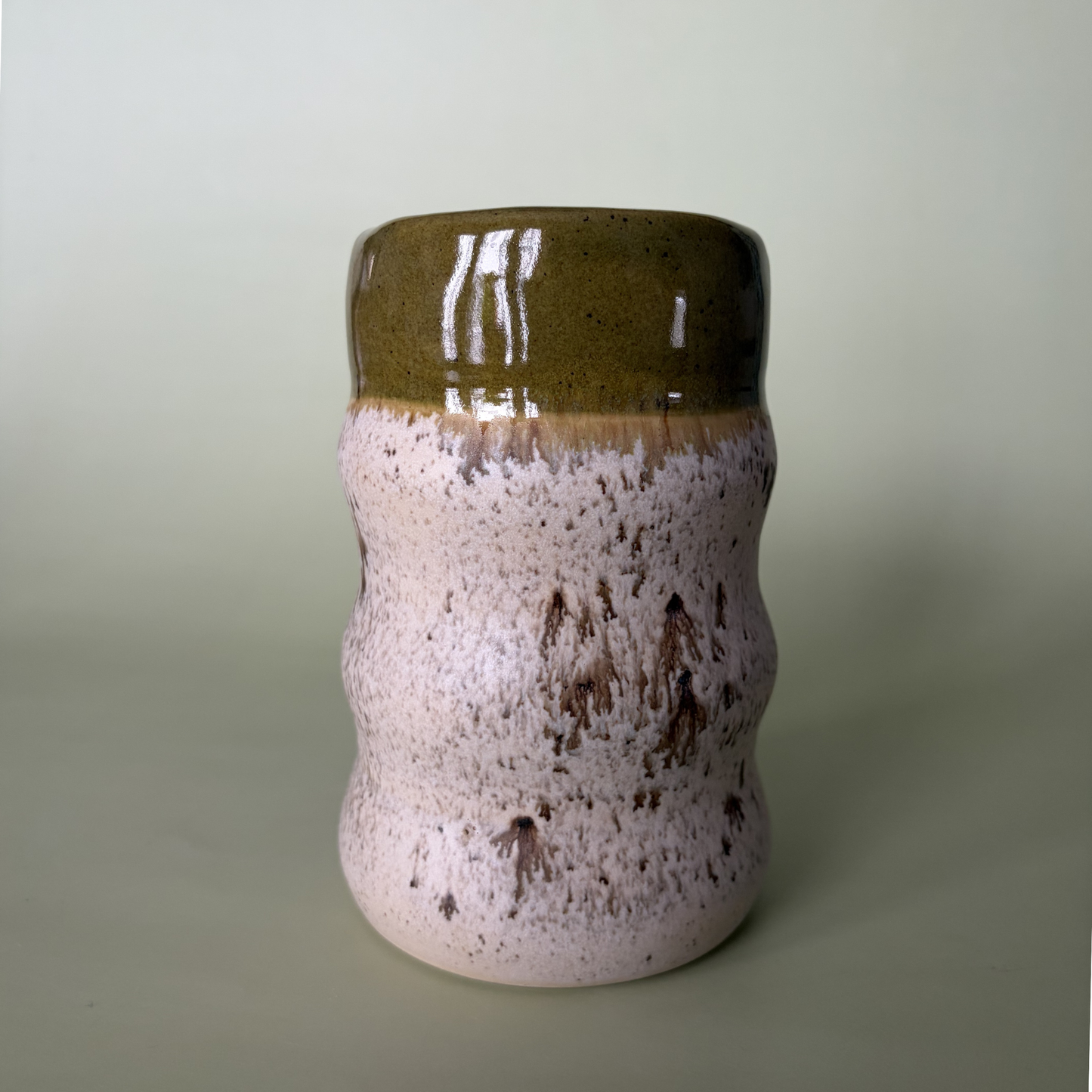 Wavy To-Go Cup in Capers + Appaloosa