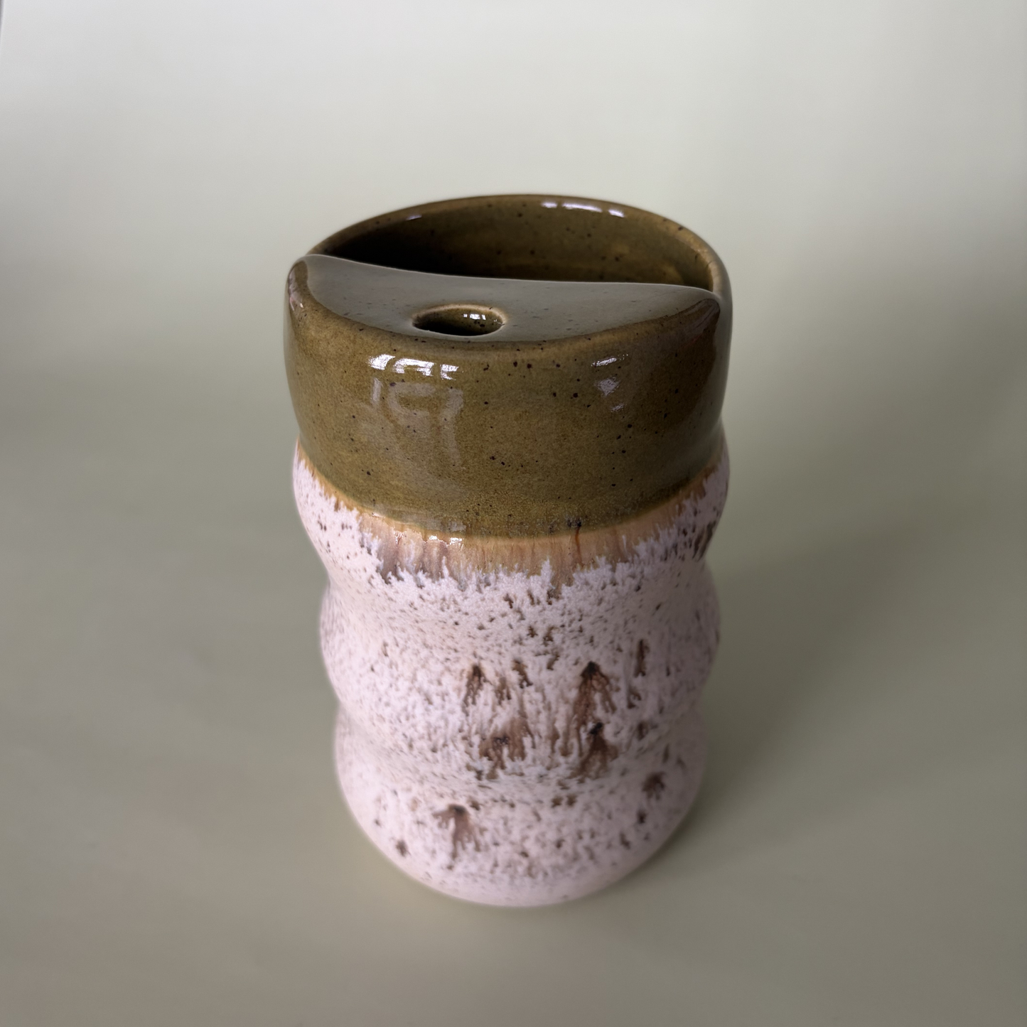 Wavy To-Go Cup in Capers + Appaloosa