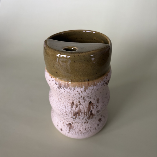 Wavy To-Go Cup in Capers + Appaloosa