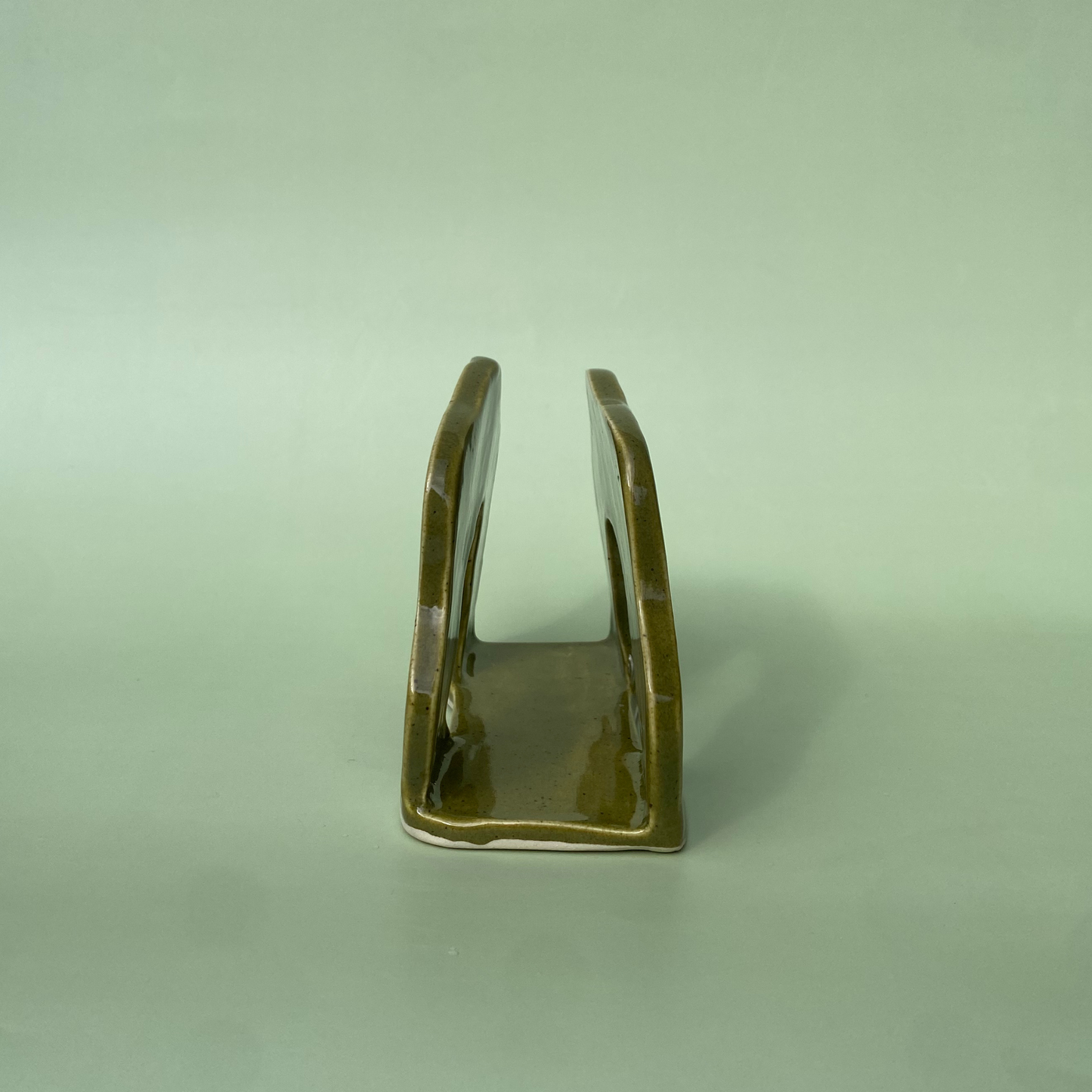 Wavy Napkin Holder in Capers (2)