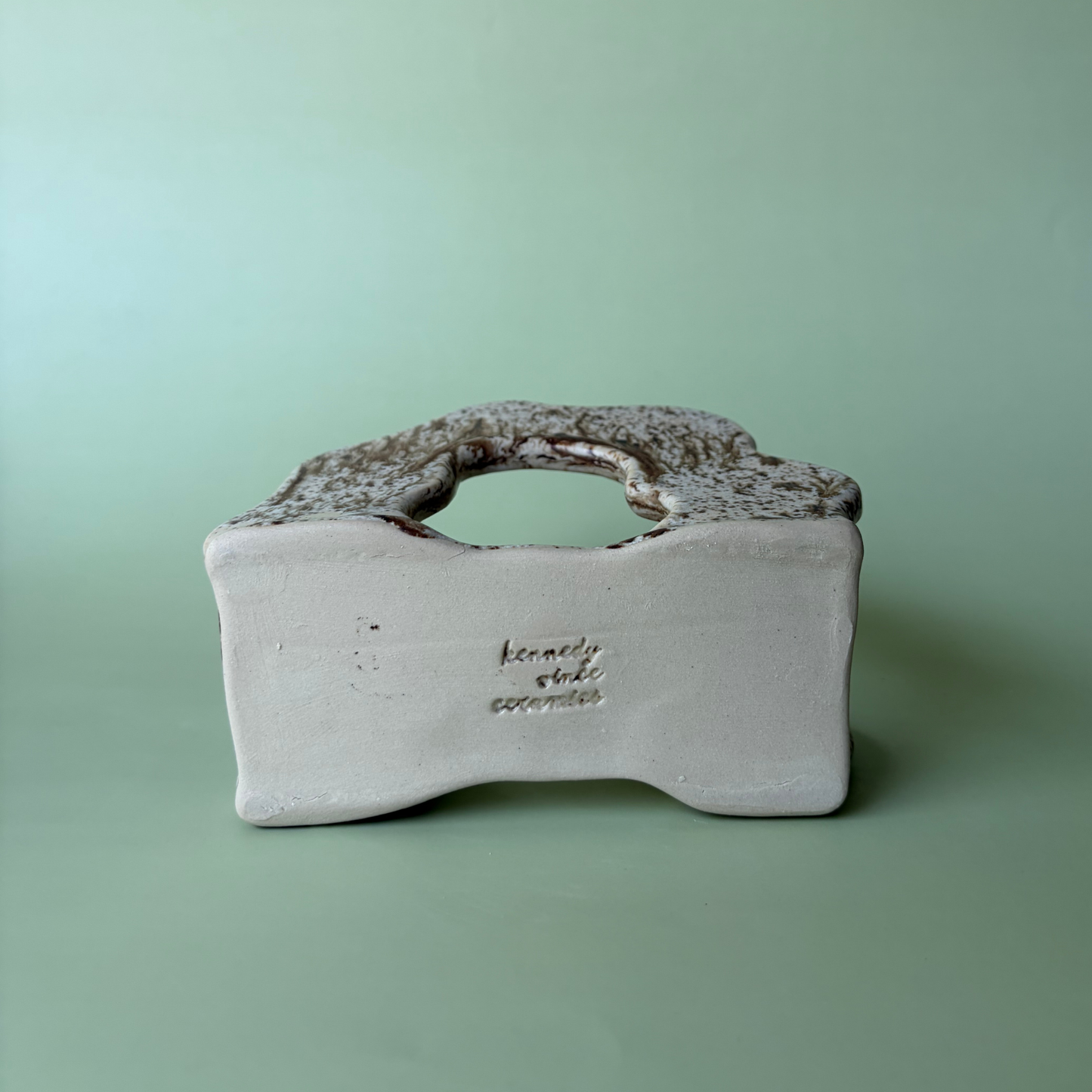 Wavy Napkin Holder in Appaloosa