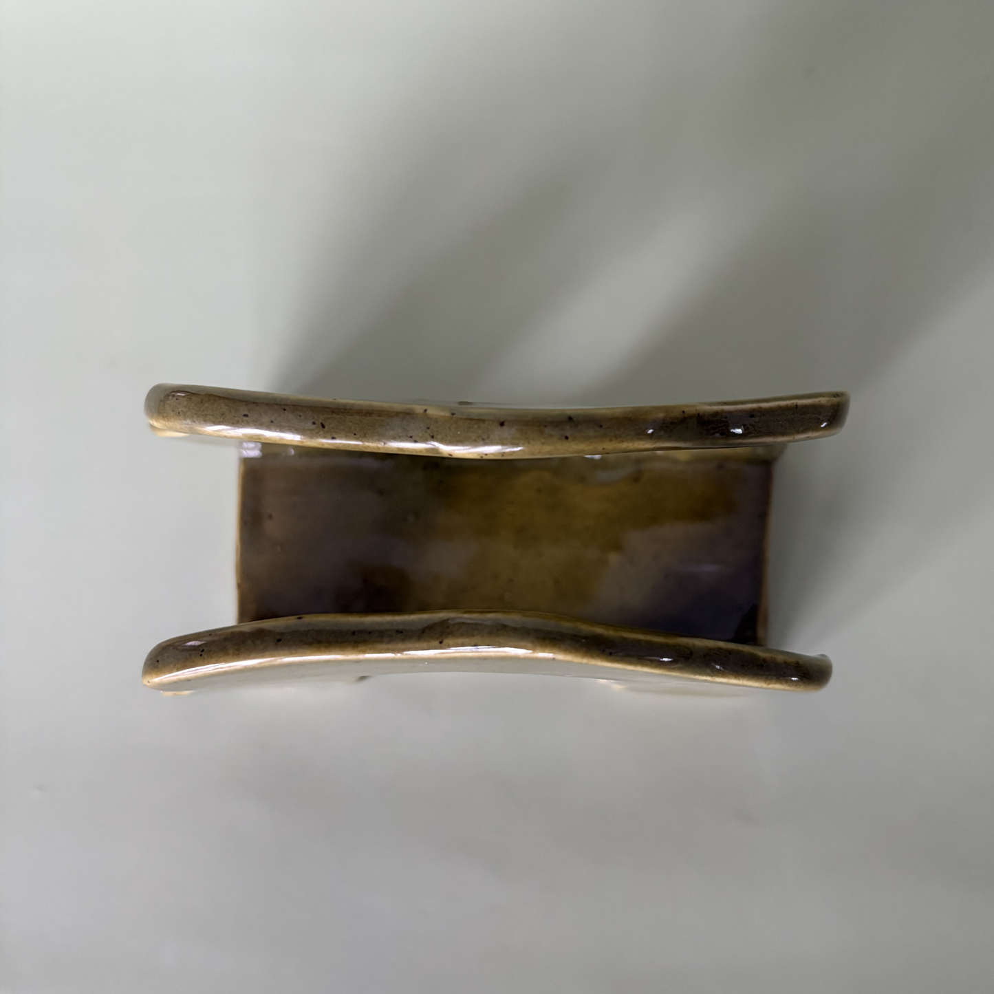 Wavy Napkin Holder in Capers