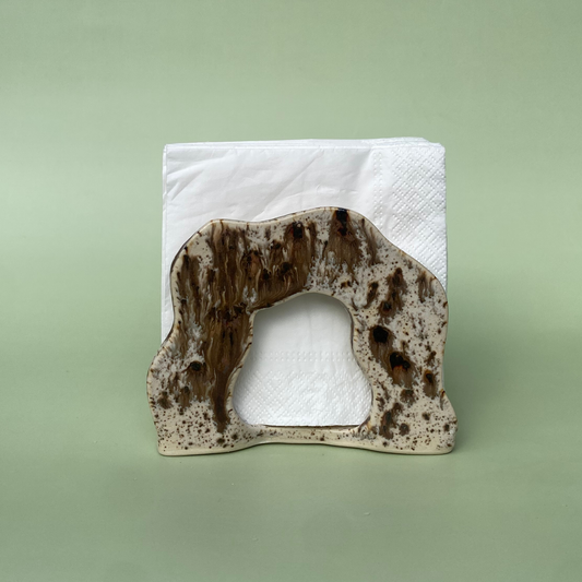 Wavy Napkin Holder in Appaloosa (3)