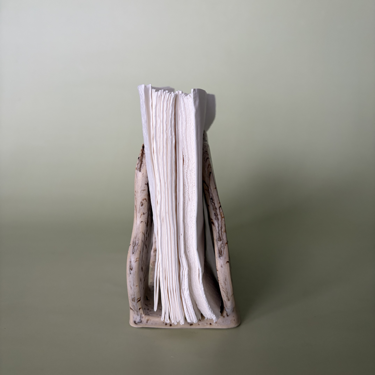 Wavy Napkin Holder in Appaloosa