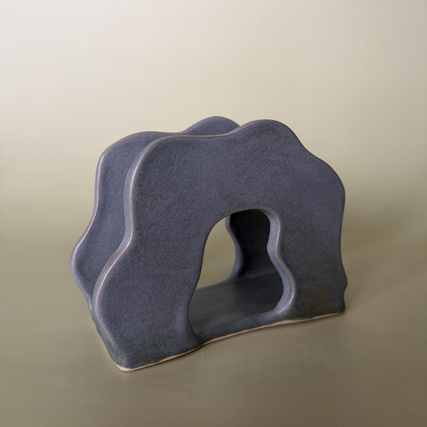 Wavy Napkin Holder in Storm