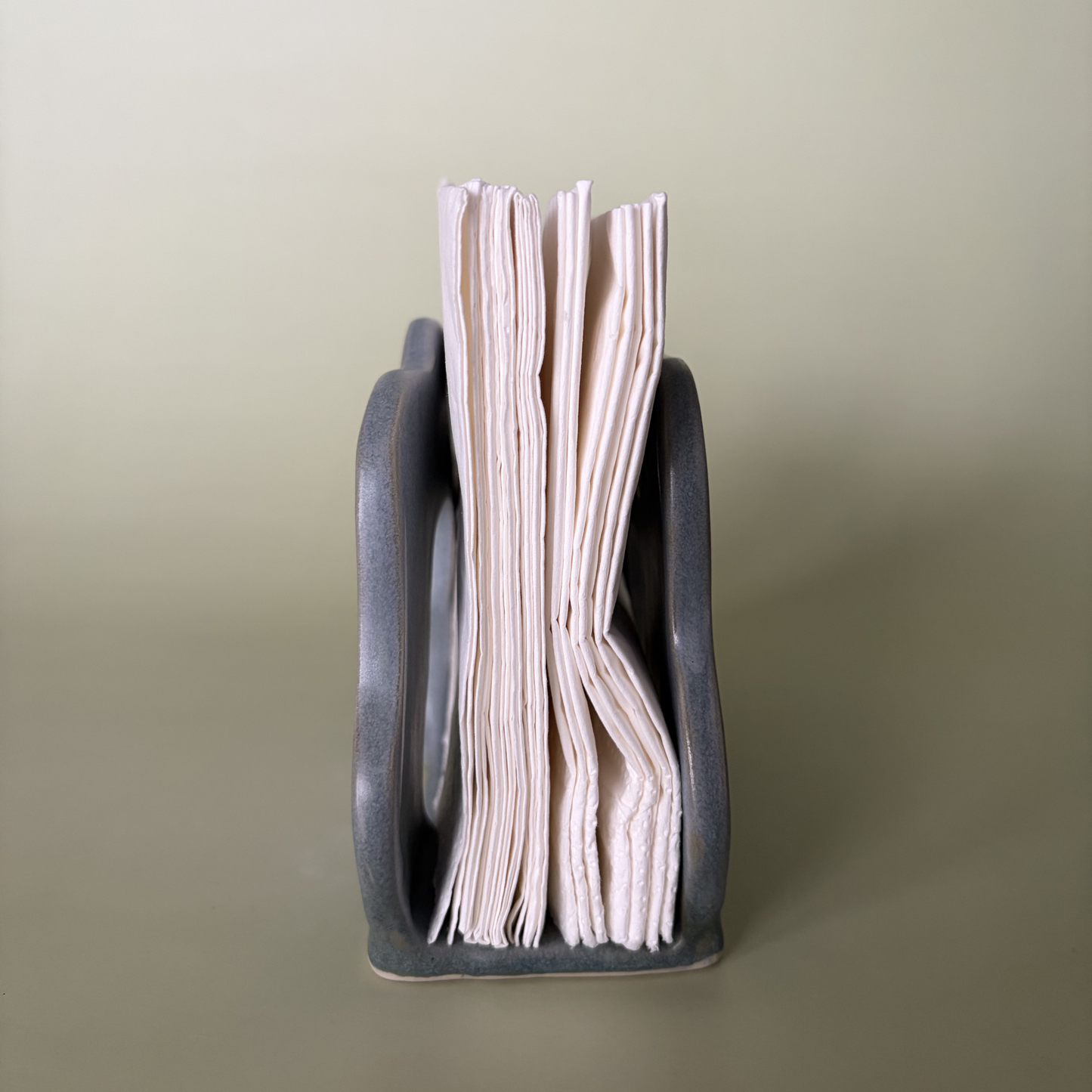 Wavy Napkin Holder in Storm