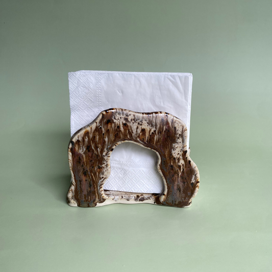 Wavy Napkin Holder in Appaloosa (1)