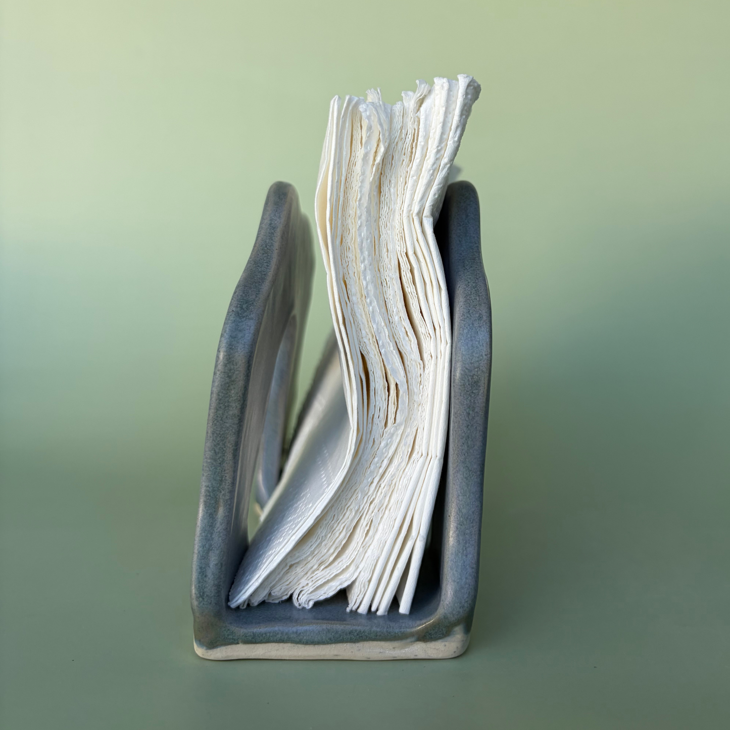 Wavy Napkin Holder in Storm (2)