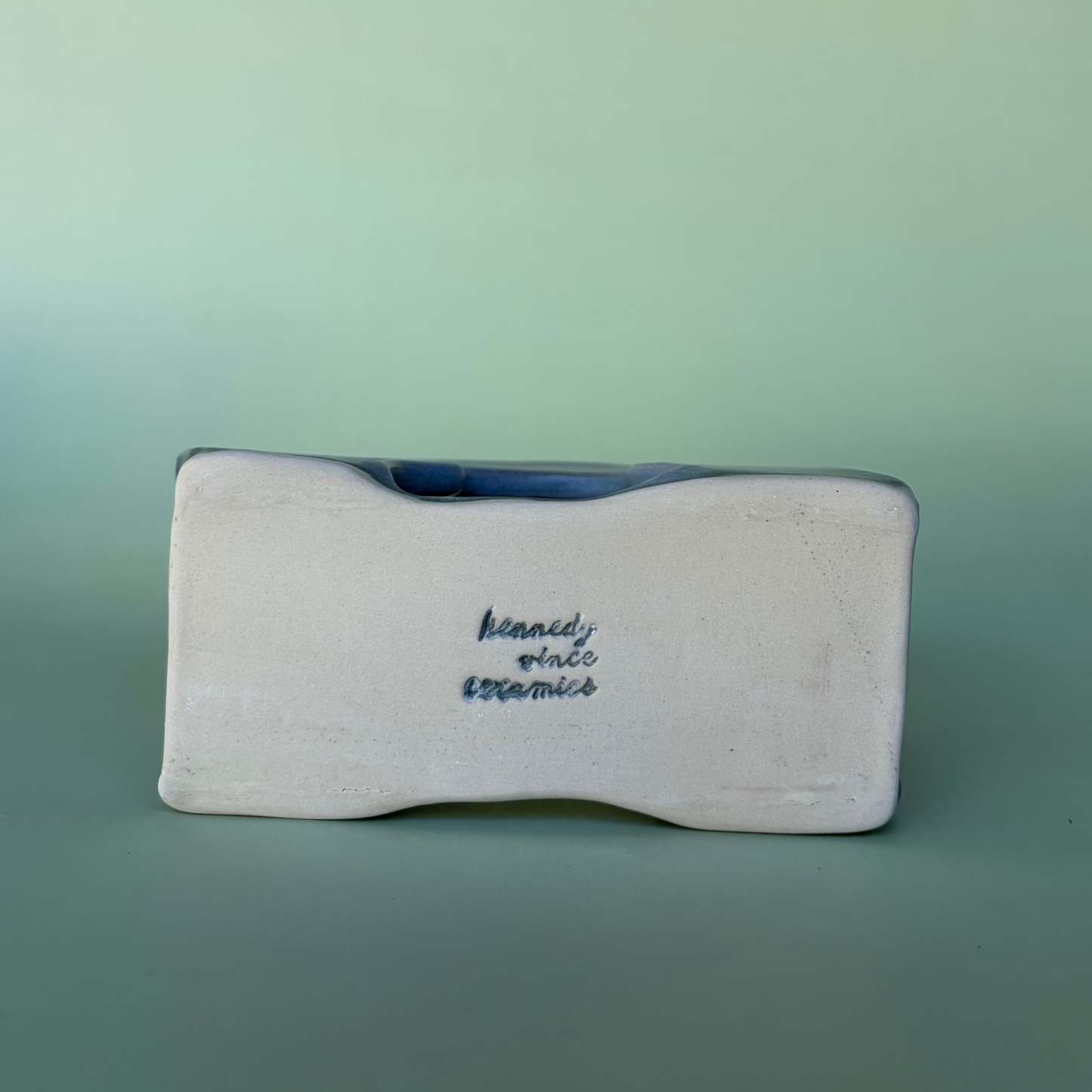 Wavy Napkin Holder in Storm (2)