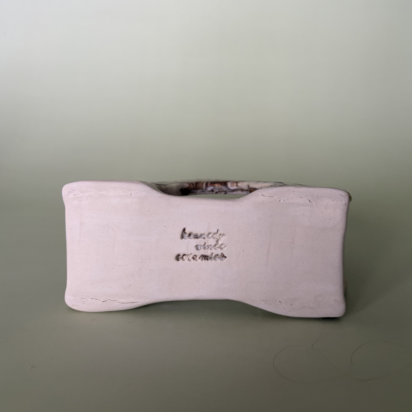 Wavy Napkin Holder in Appaloosa