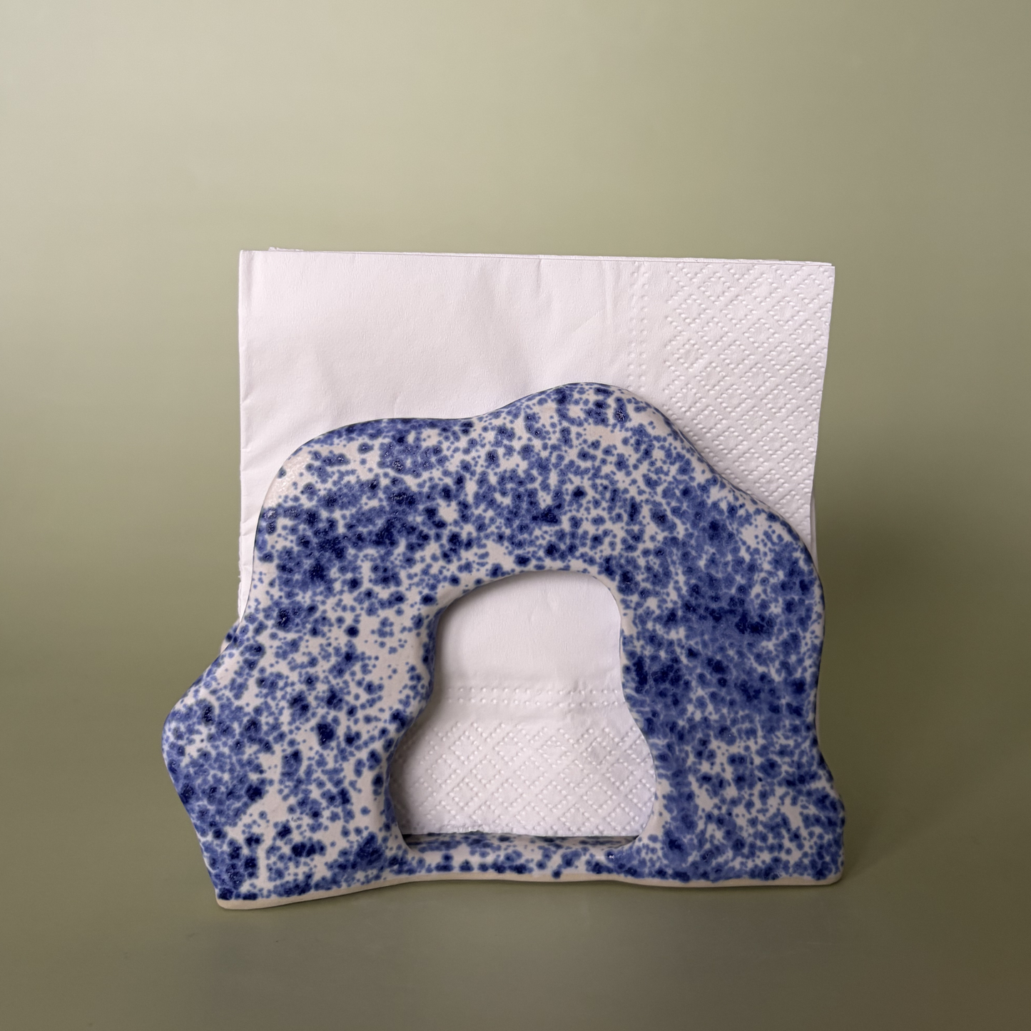 Wavy Napkin Holder in Nimbus