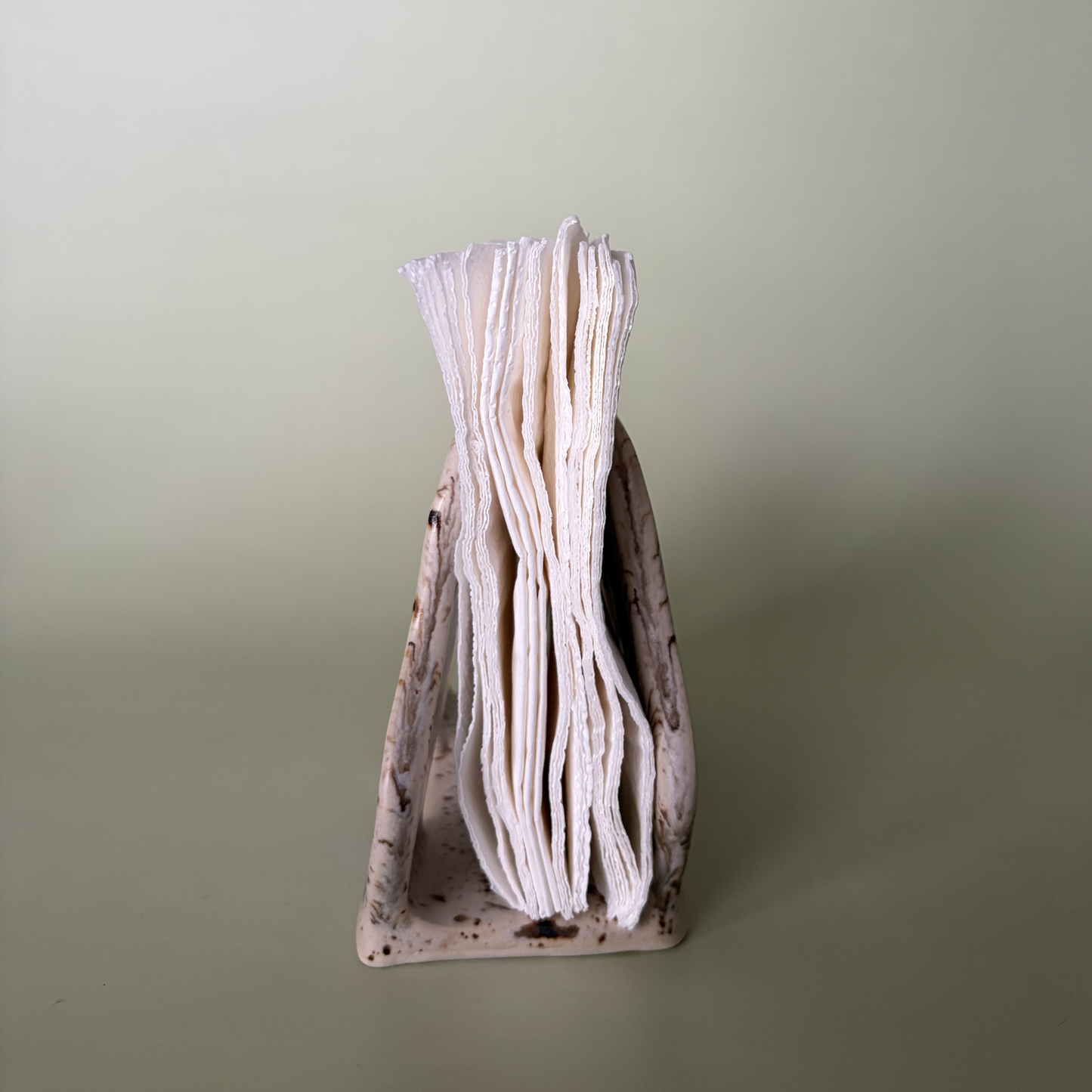 Wavy Napkin Holder in Appaloosa