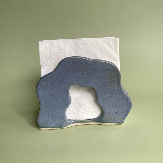 Wavy Napkin Holder in Storm (2)