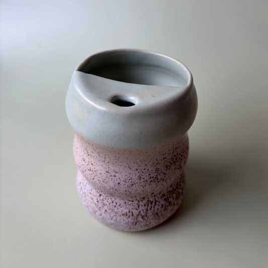 Wavy To-Go Cup in Lichen + Appaloosa (1)