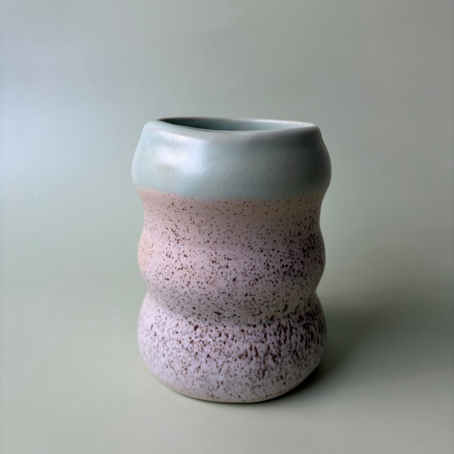 Wavy To-Go Cup in Lichen + Appaloosa (1)