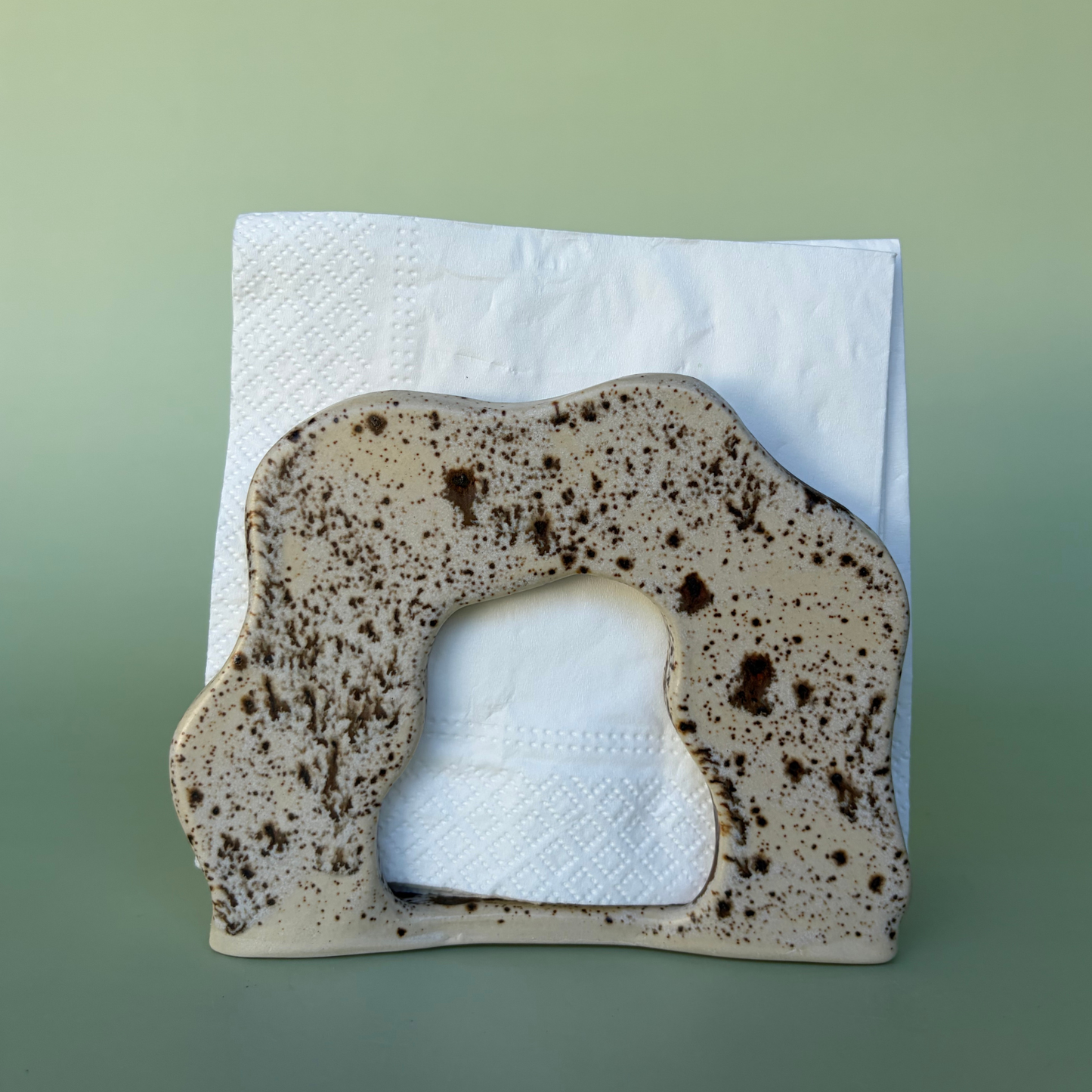 Wavy Napkin Holder in Appaloosa (1)