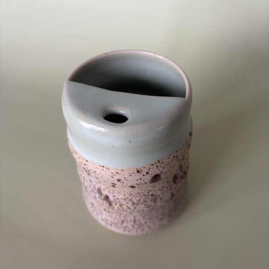 Wavy To-Go Cup in Lichen + Appaloosa