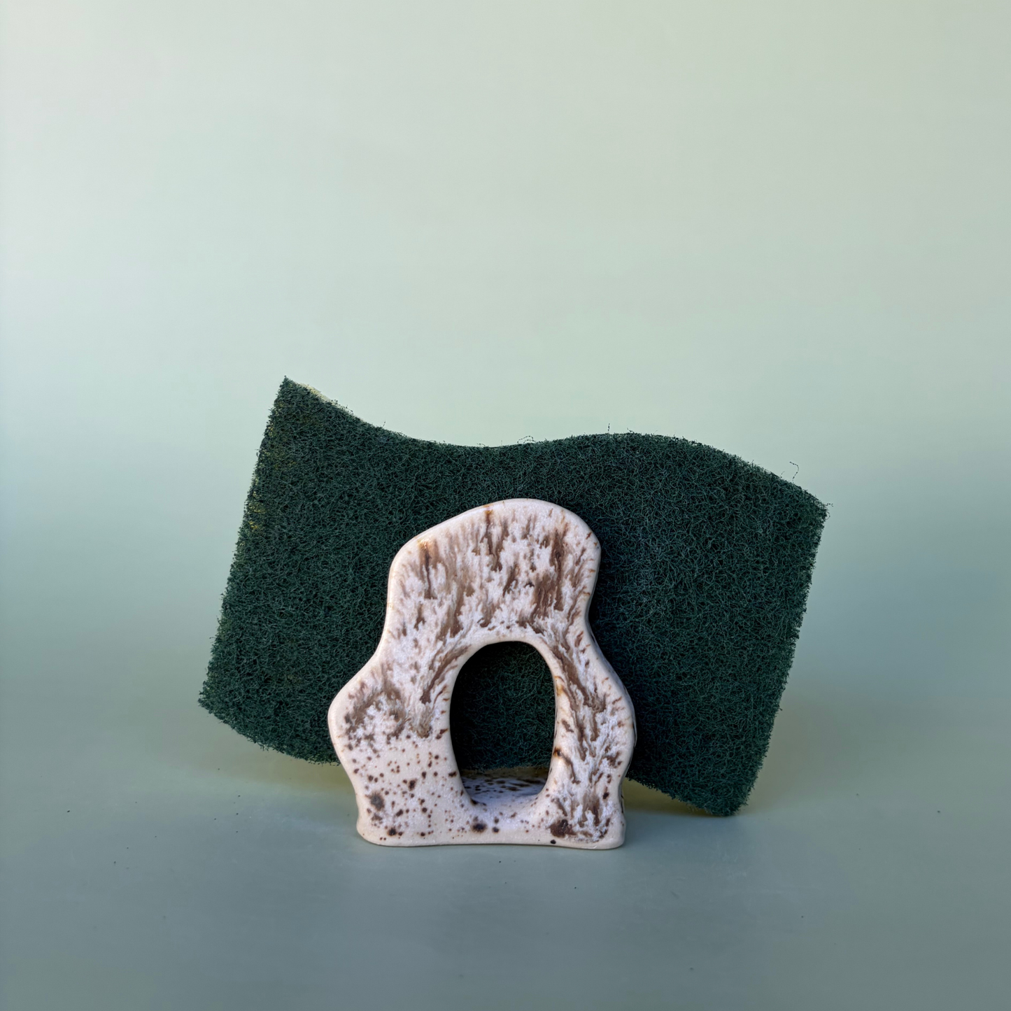 Wavy Sponge Holder in Appaloosa (2)
