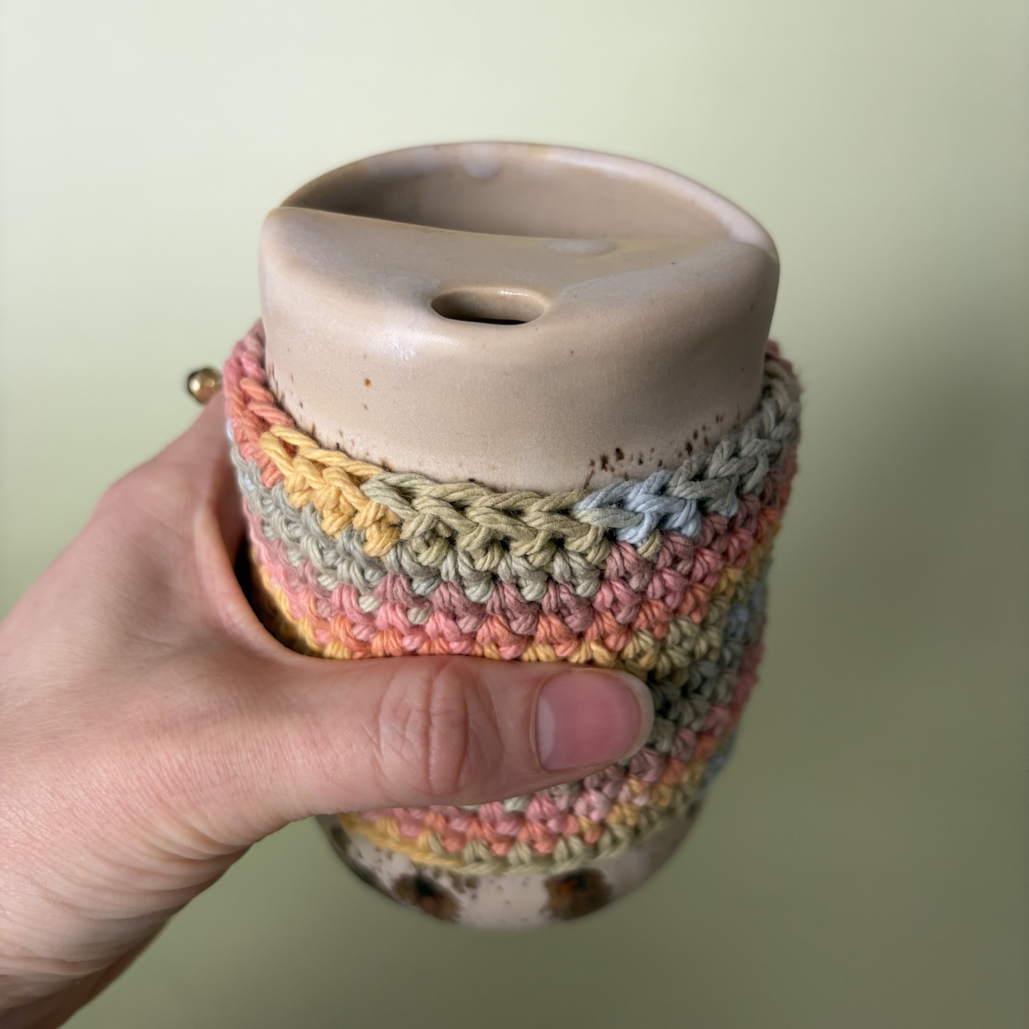 Cup Sleeve in Rainbow