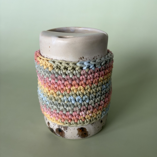 Cup Sleeve in Rainbow