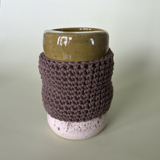 Cup Sleeve in Chocolate