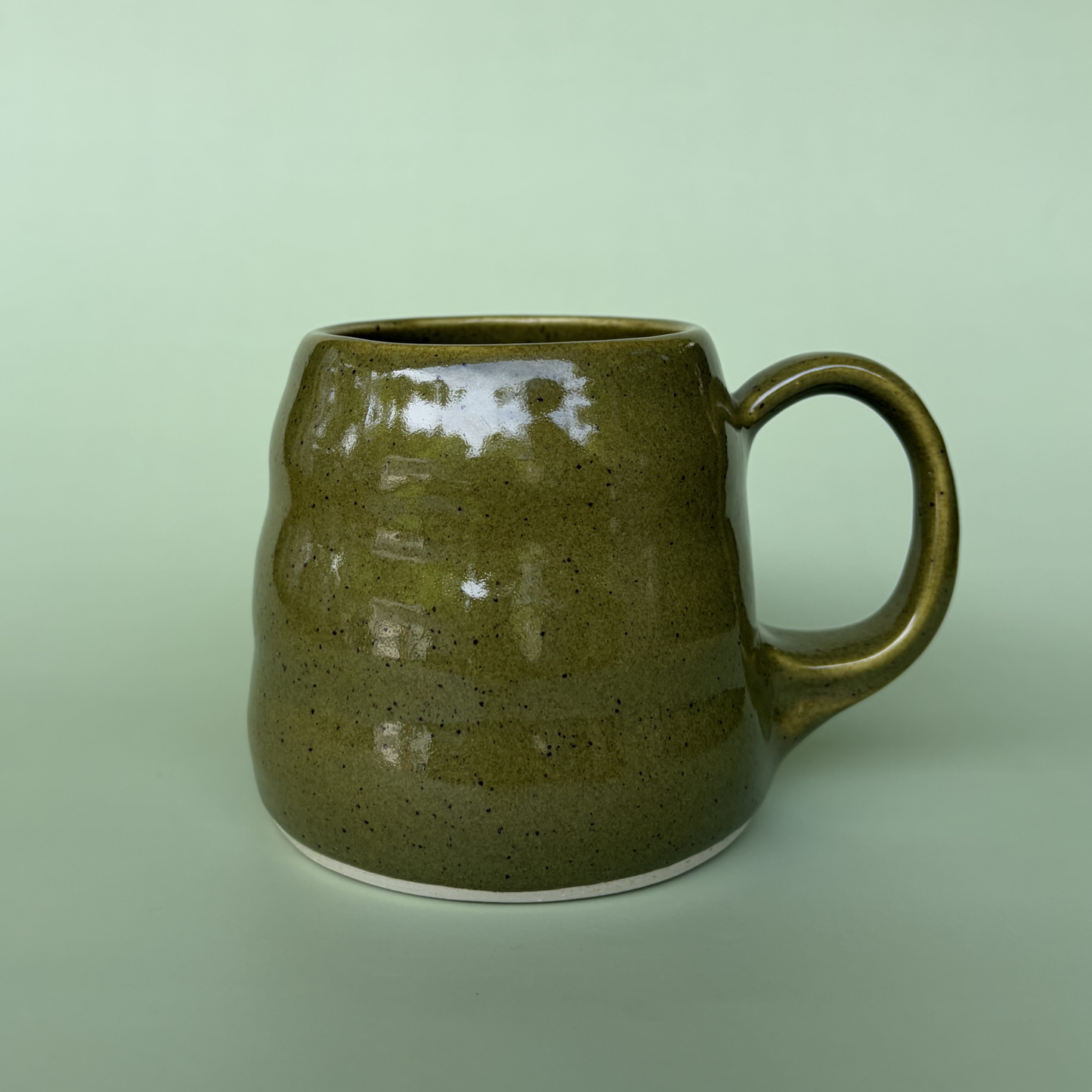16 oz Wavy Mug in Capers