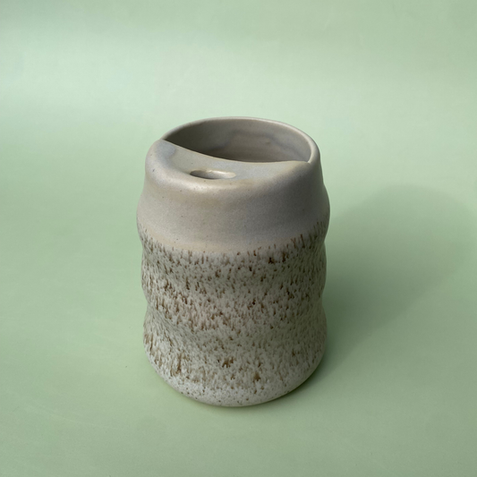 Wavy To-go Cup in Marshmallow + Appaloosa