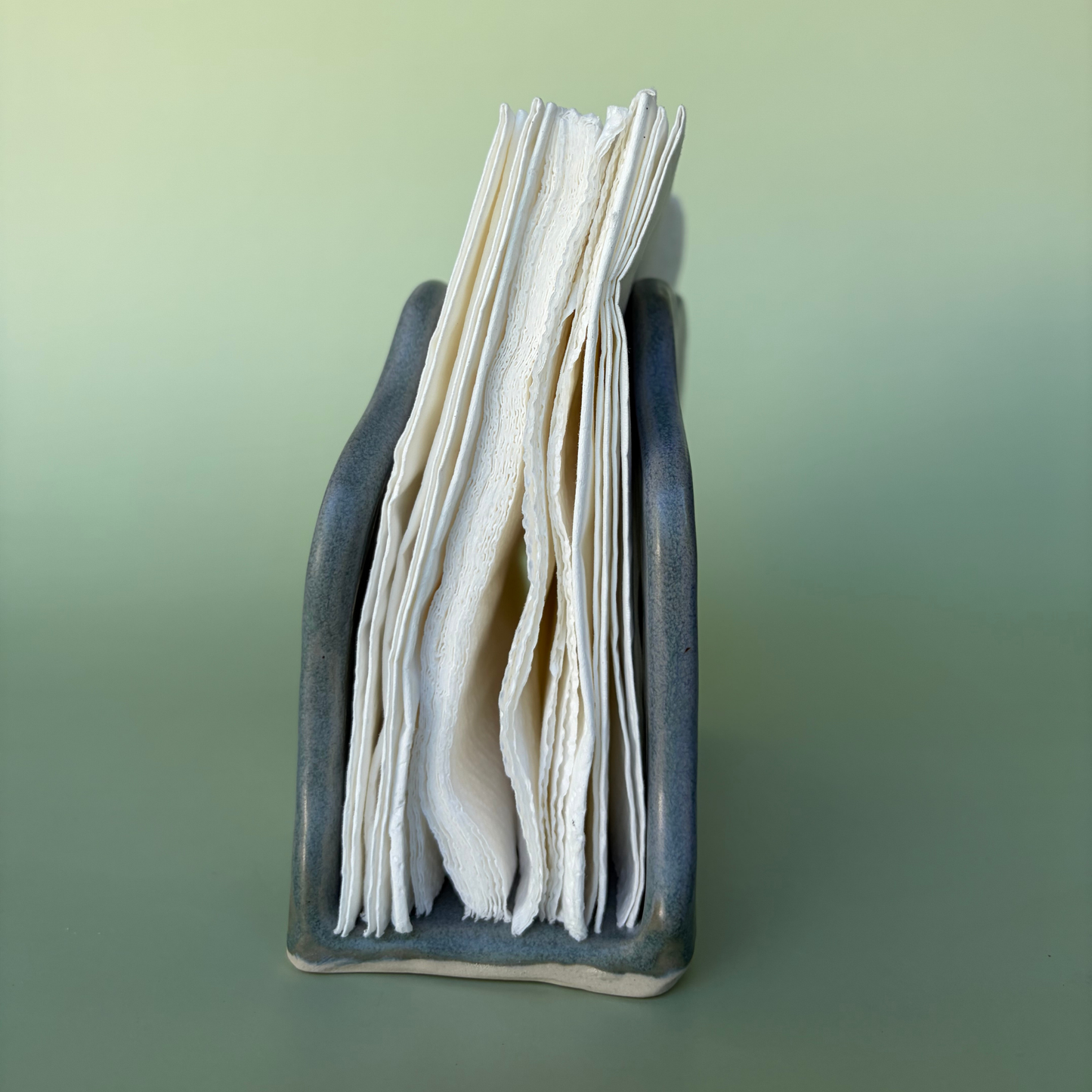 Wavy Napkin Holder in Storm (1)