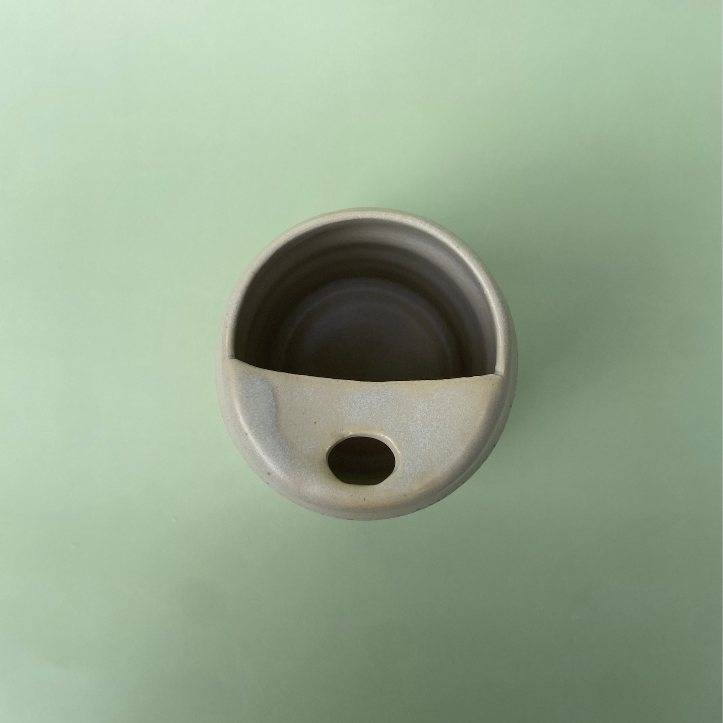 Wavy To-go Cup in Marshmallow + Appaloosa