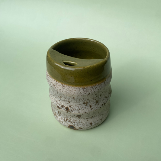 Wavy To-go Cup in Capers + Appaloosa (2)