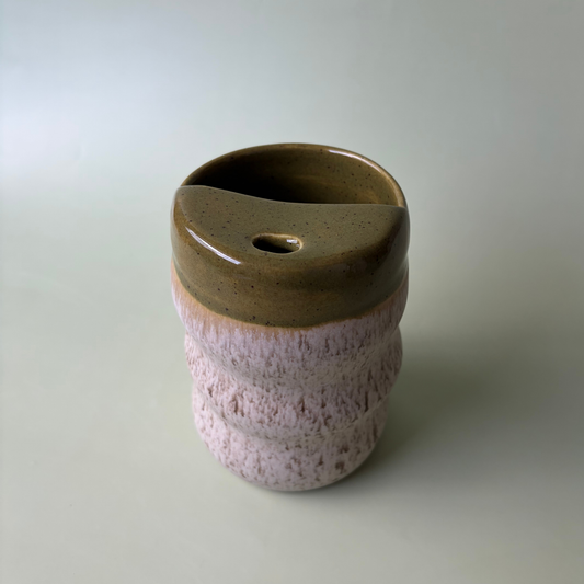 Wavy To-Go Cup in Capers + Appaloosa (2)