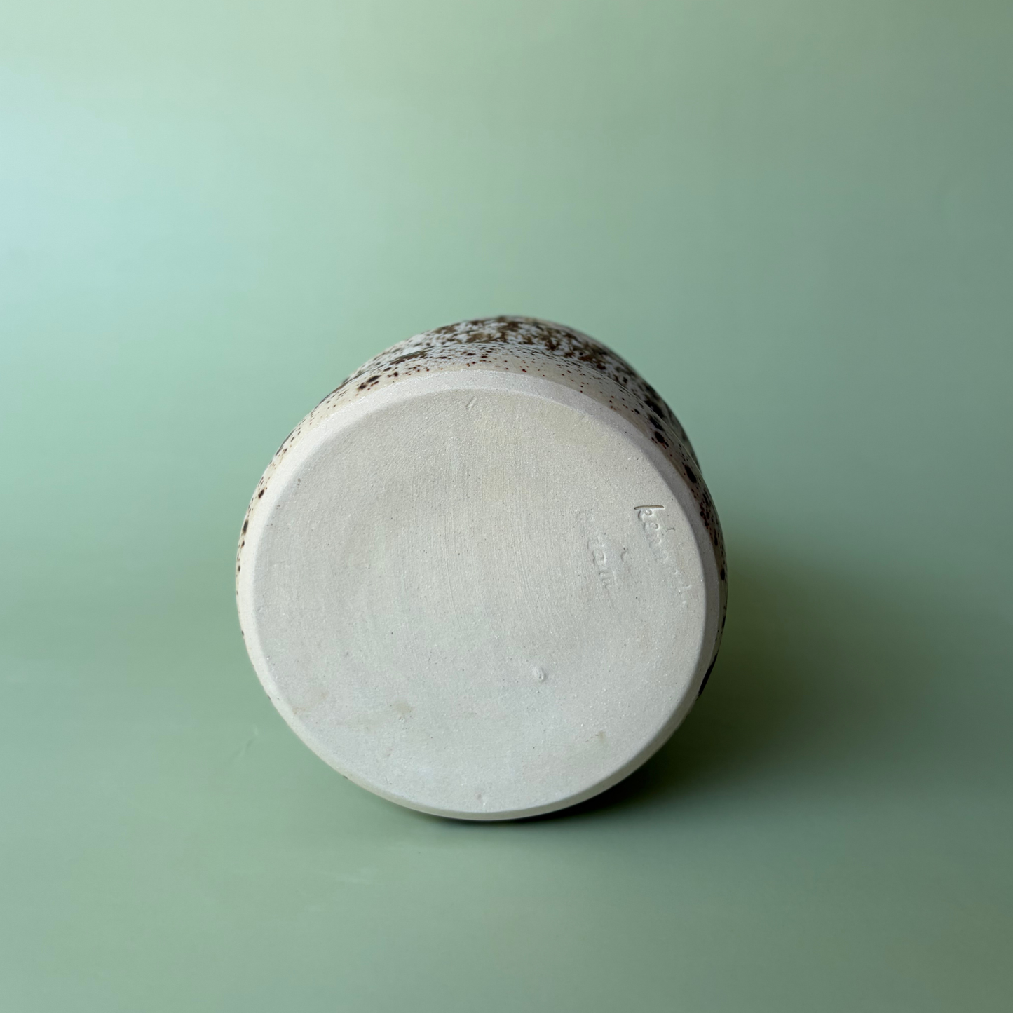 Wavy To-Go Cup in Custard + Appaloosa