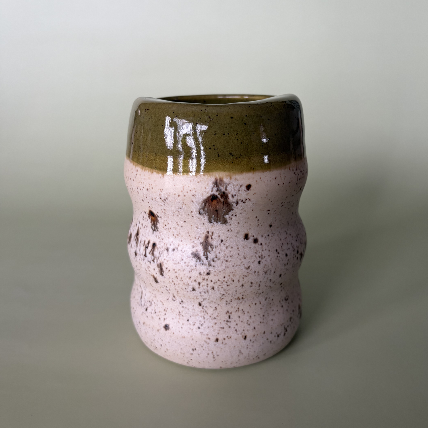 Wavy To-Go Cup in Capers + Appaloosa