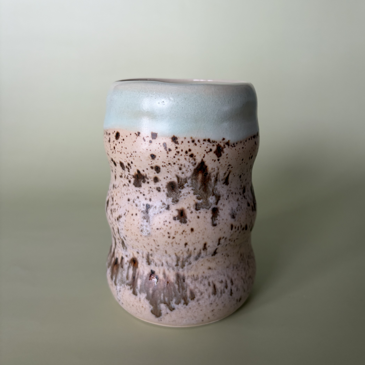 Wavy To-Go Cup in Lichen + Appaloosa