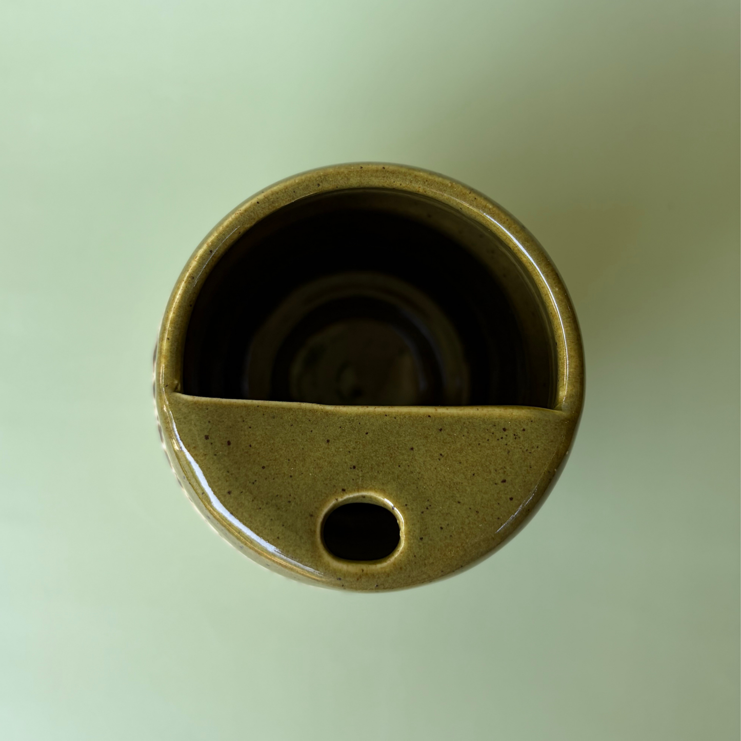 Wavy To-Go Cup in Capers + Appaloosa