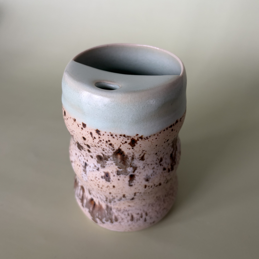 Wavy To-Go Cup in Lichen + Appaloosa